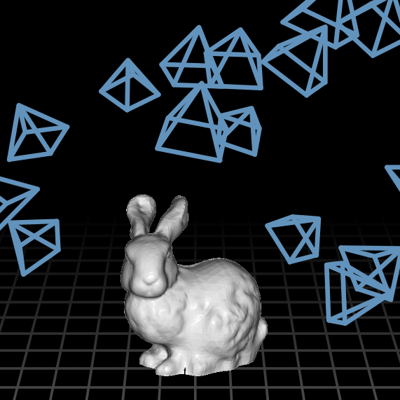 Recovering Parametric Scenes from Very Few Time-of-Flight Pixels